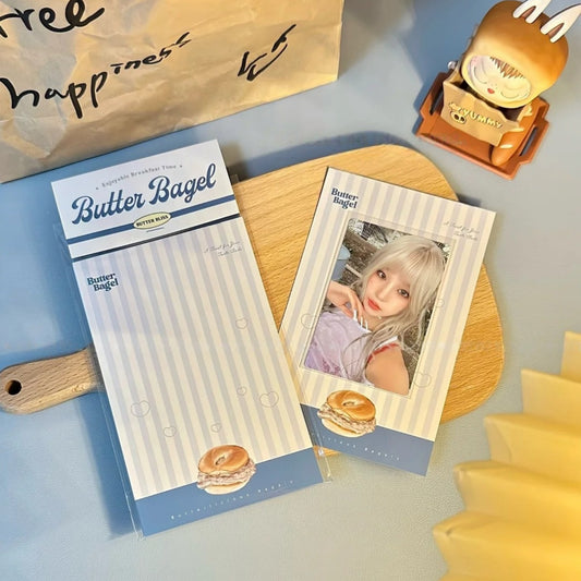Bagel Baking Gourmet Aesthetic Decorative Matte Backcards - 5 PCS