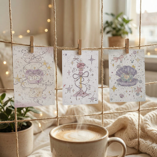 Star Dance - 30PCS A7 Journal Refill Set - 30 PCS