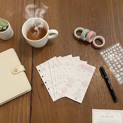 Salt-Style 52PCS M5 Planner/Journals Refill Set - 52 PCS