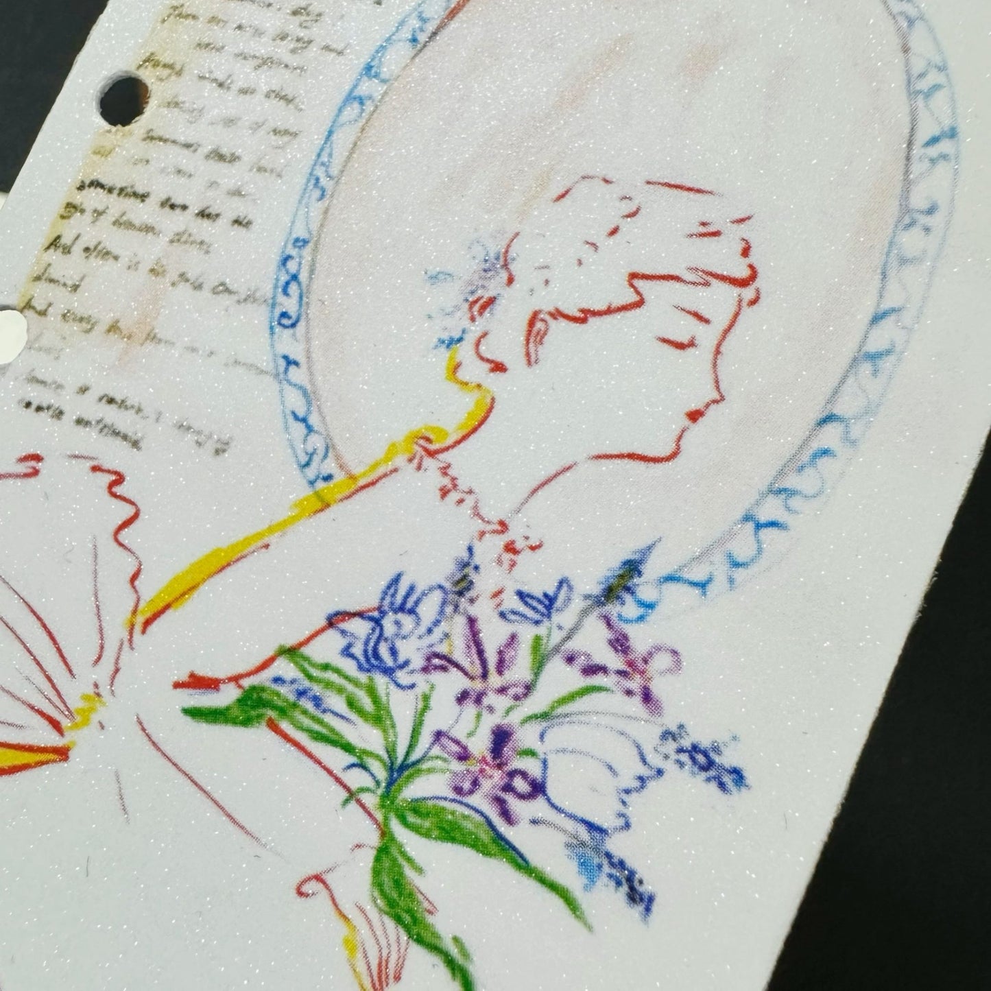 Romance - Vintage Art M5 Planner Dividers - 1 PC