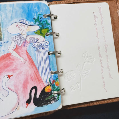 Romance - Vintage Art M5 Planner Dividers - 1 PC