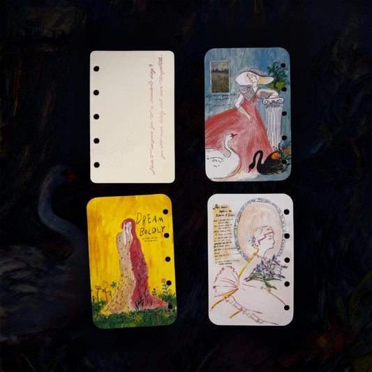 Romance - Vintage Art M5 Planner Dividers - 1 PC