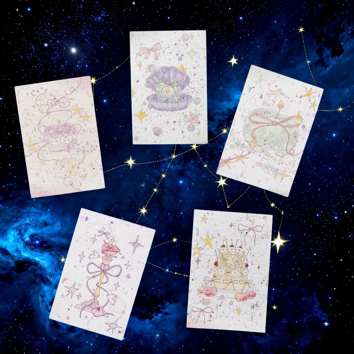Star Dance - 30PCS A7 Journal Refill Set - 30 PCS