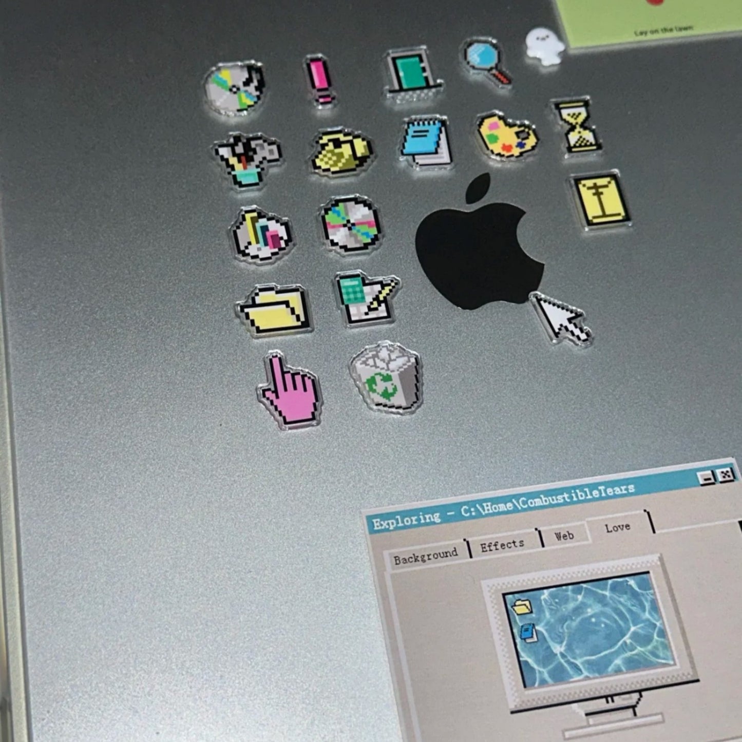 Lost Command - 3D Puffy Transparent Stickers - 1 SHEET