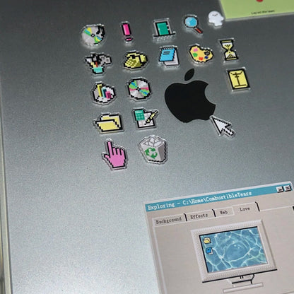 Lost Command - 3D Puffy Transparent Stickers - 1 SHEET